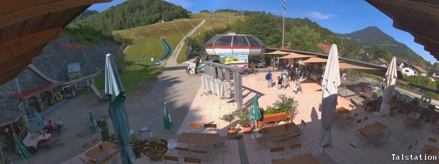 Archiv Foto Webcam Skigebiet Oberaudorf Hocheck: Talstation