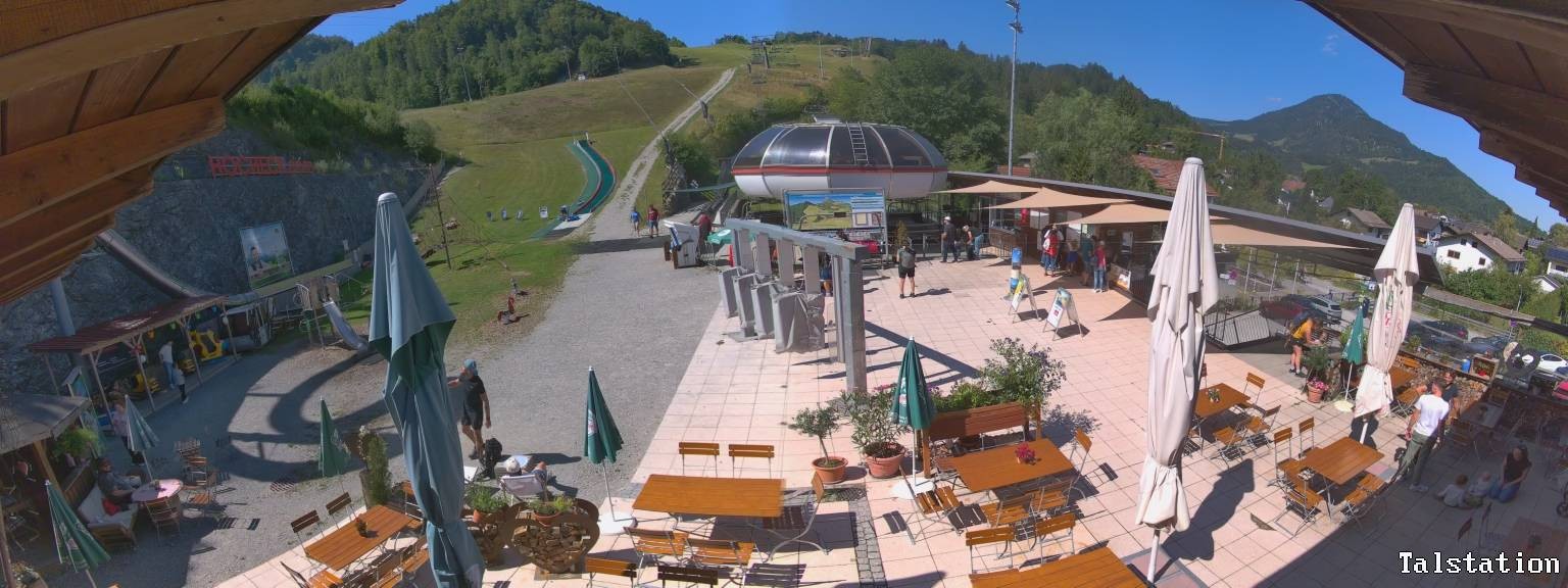 Archiv Foto Webcam Skigebiet Oberaudorf Hocheck: Talstation