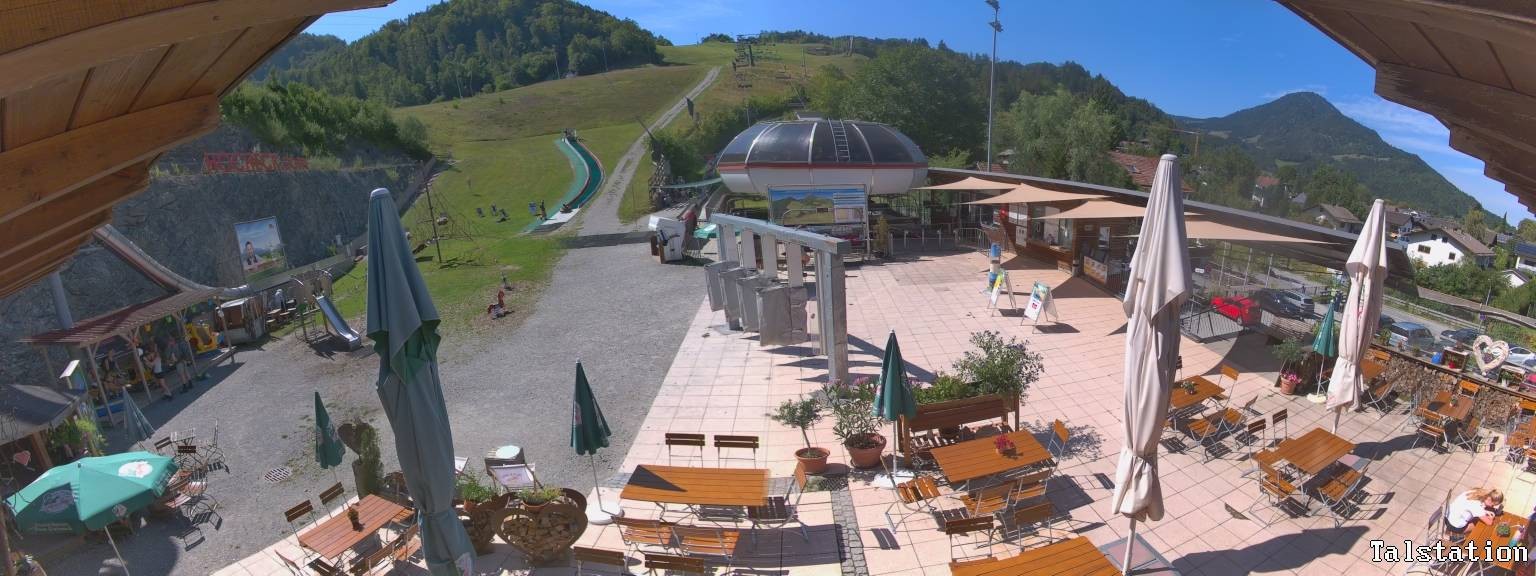 Archiv Foto Webcam Skigebiet Oberaudorf Hocheck: Talstation