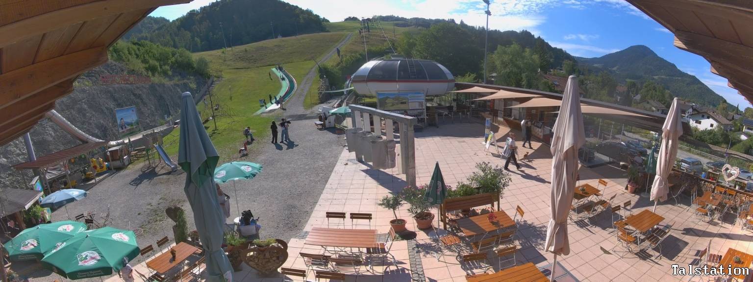 Archiv Foto Webcam Skigebiet Oberaudorf Hocheck: Talstation