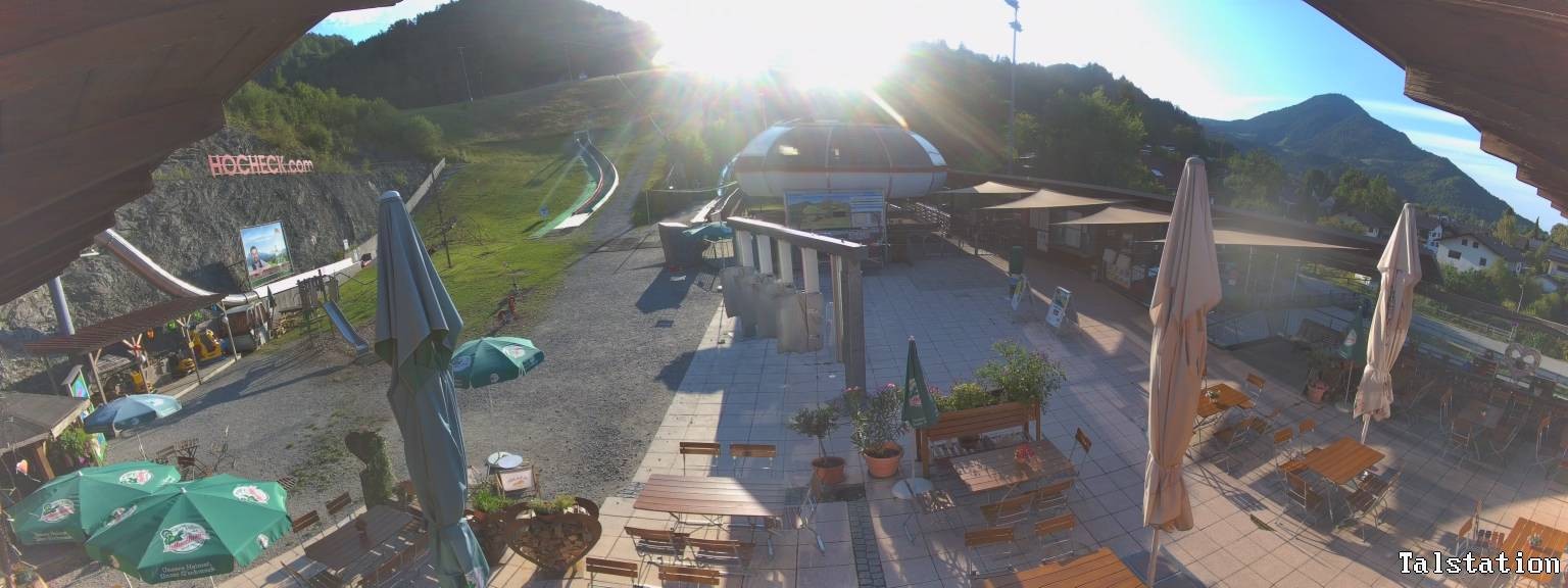 Archiv Foto Webcam Skigebiet Oberaudorf Hocheck: Talstation
