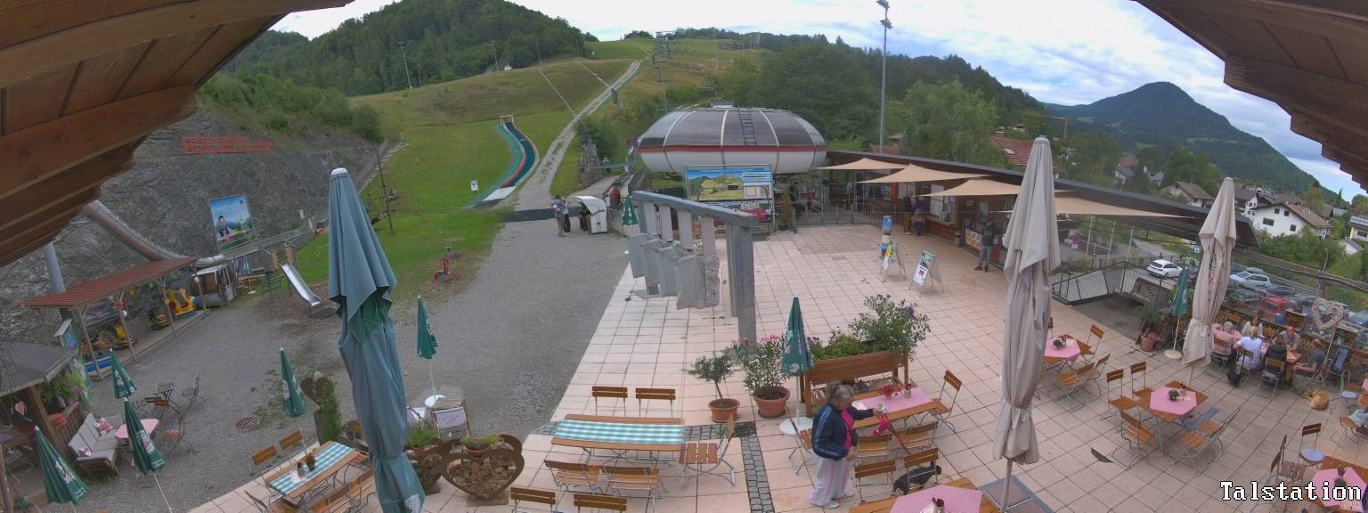 Archiv Foto Webcam Skigebiet Oberaudorf Hocheck: Talstation