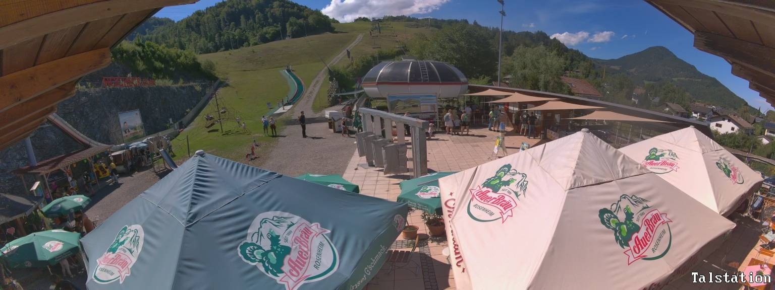 Archiv Foto Webcam Skigebiet Oberaudorf Hocheck: Talstation
