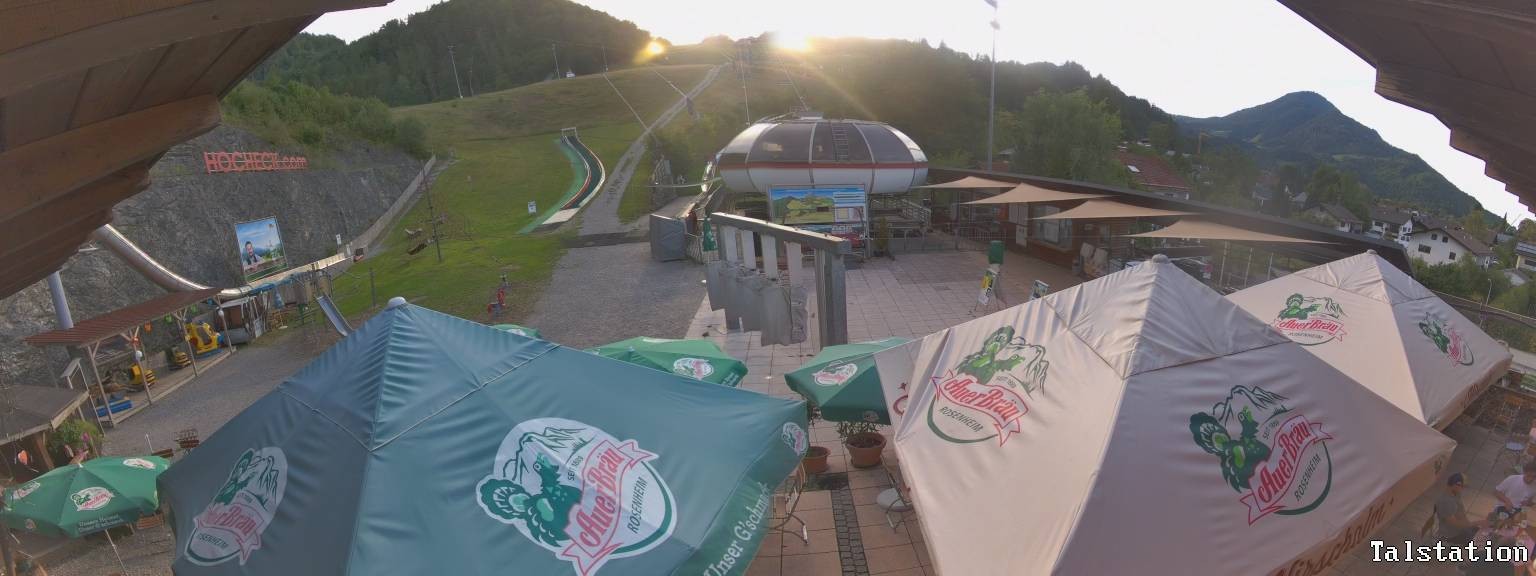 Archiv Foto Webcam Skigebiet Oberaudorf Hocheck: Talstation