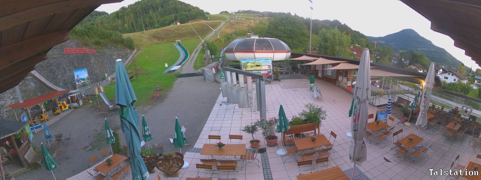 Archiv Foto Webcam Skigebiet Oberaudorf Hocheck: Talstation