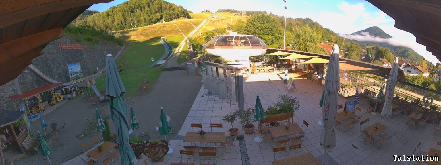 Archiv Foto Webcam Skigebiet Oberaudorf Hocheck: Talstation