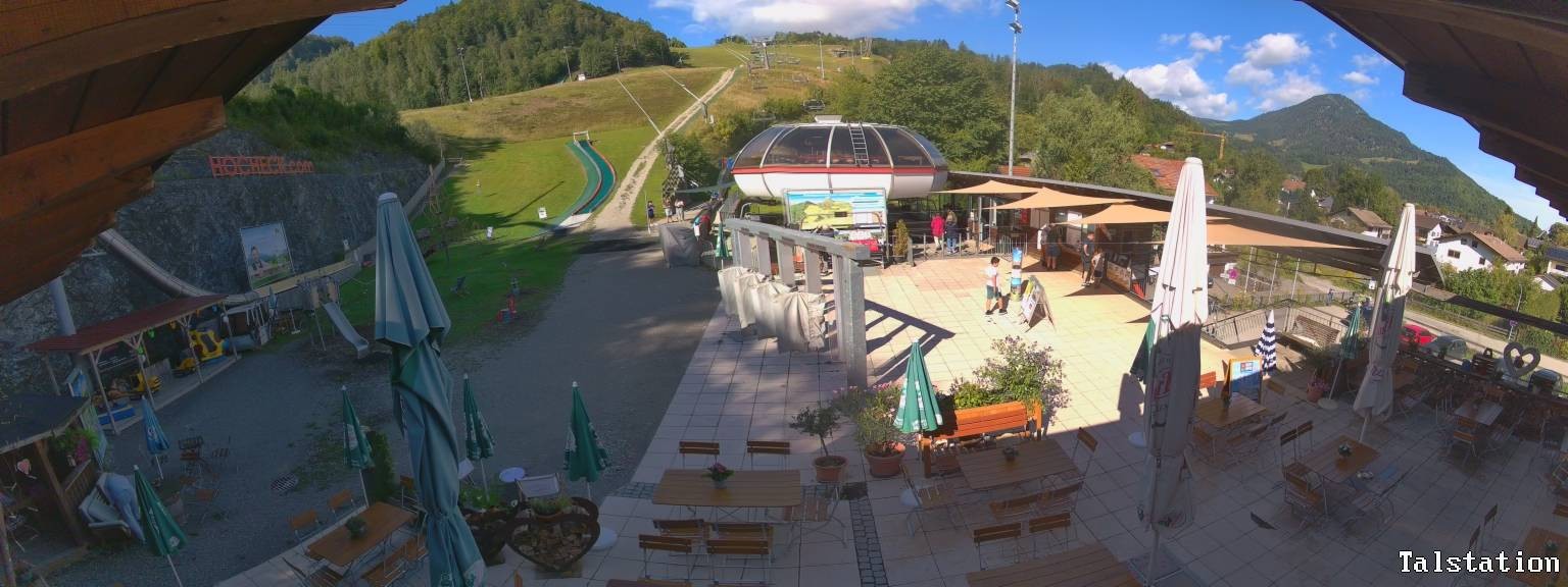 Archiv Foto Webcam Skigebiet Oberaudorf Hocheck: Talstation