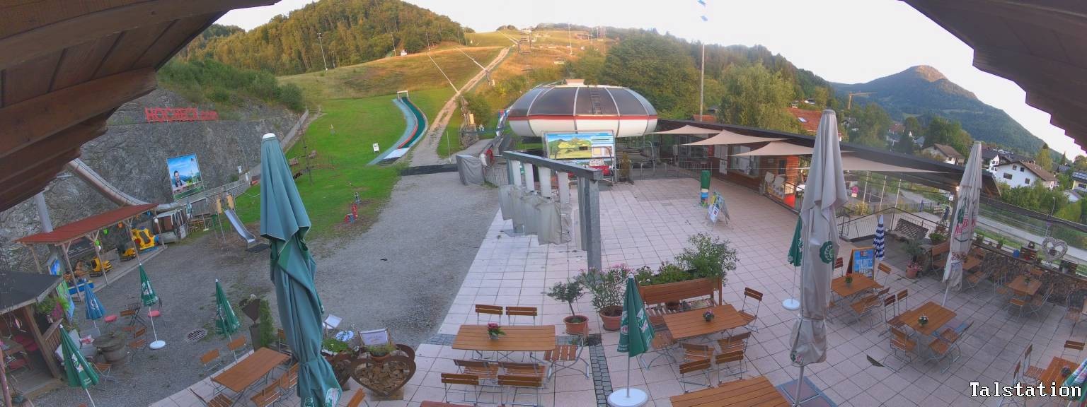 Archiv Foto Webcam Skigebiet Oberaudorf Hocheck: Talstation
