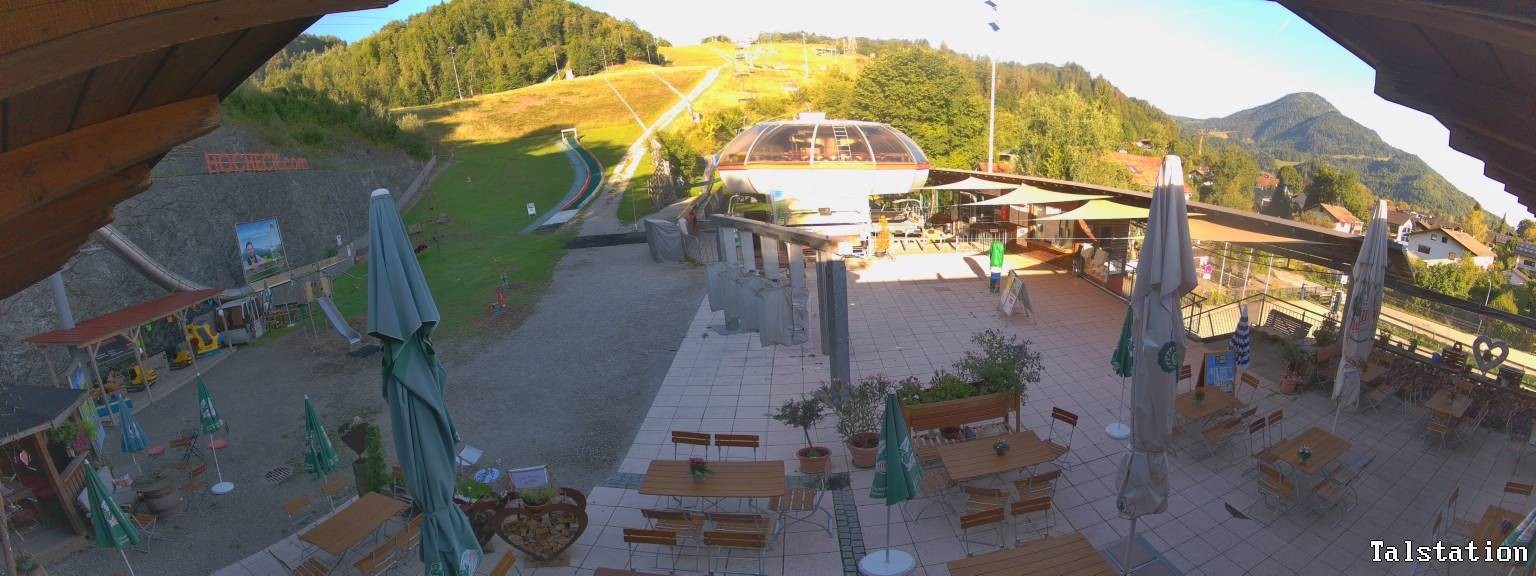 Archiv Foto Webcam Skigebiet Oberaudorf Hocheck: Talstation