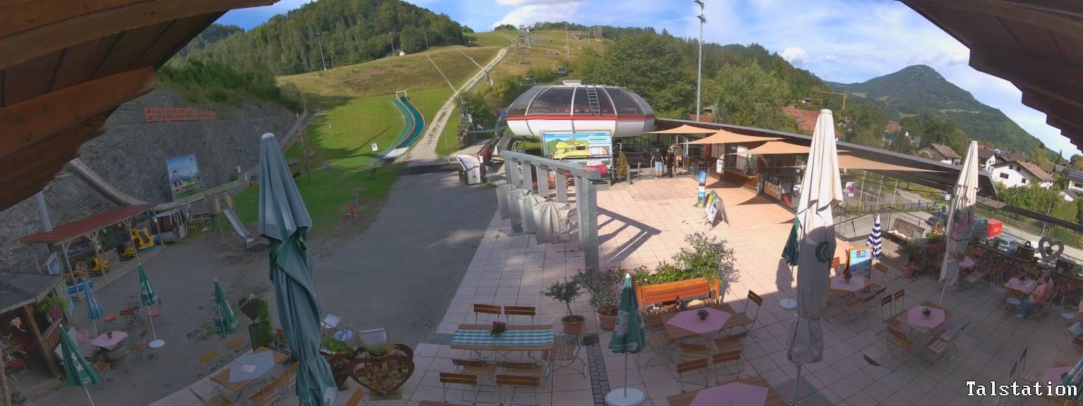 Archiv Foto Webcam Skigebiet Oberaudorf Hocheck: Talstation