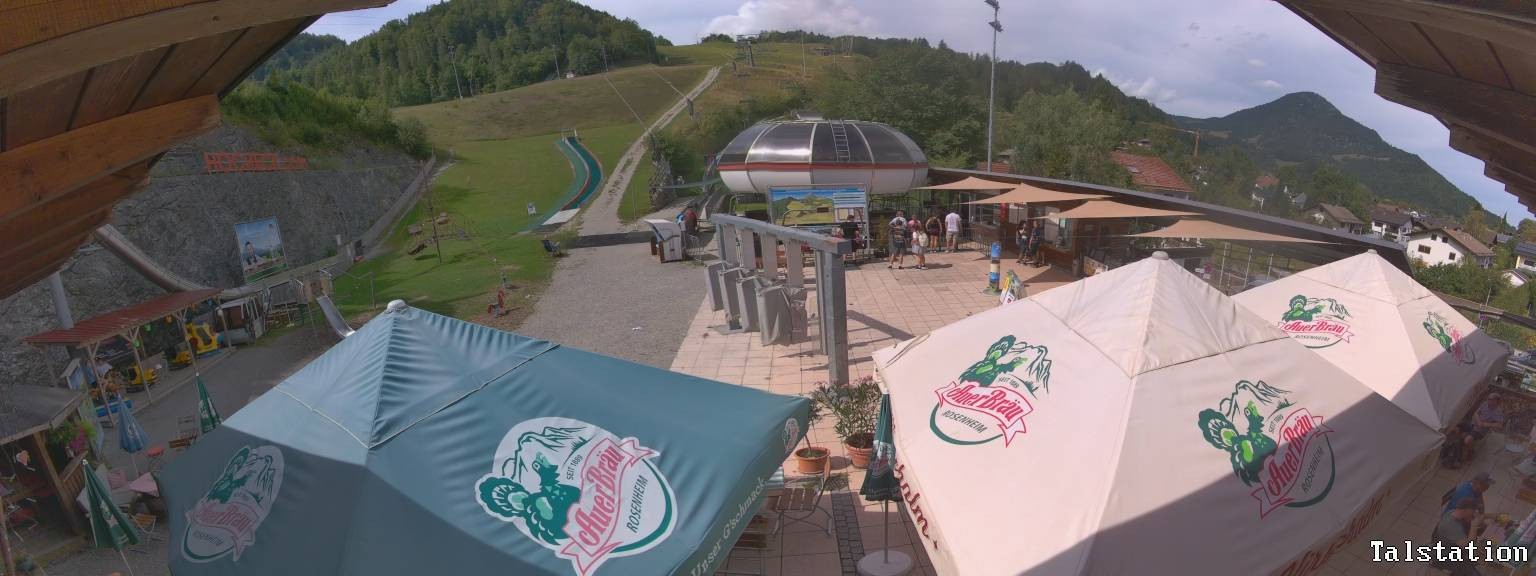 Archiv Foto Webcam Skigebiet Oberaudorf Hocheck: Talstation
