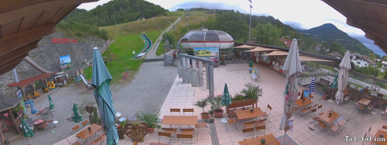 Archiv Foto Webcam Skigebiet Oberaudorf Hocheck: Talstation