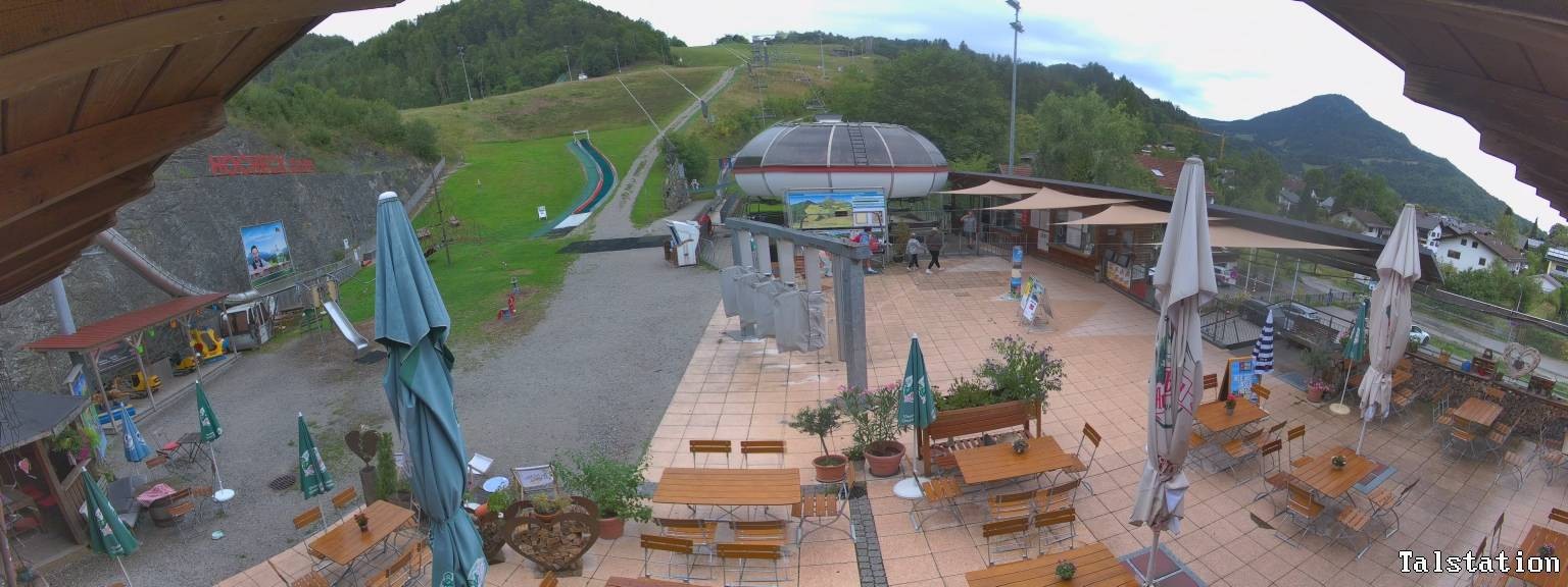 Archiv Foto Webcam Skigebiet Oberaudorf Hocheck: Talstation