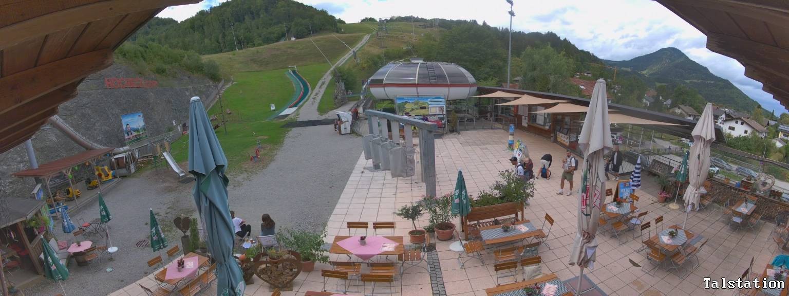 Archiv Foto Webcam Skigebiet Oberaudorf Hocheck: Talstation