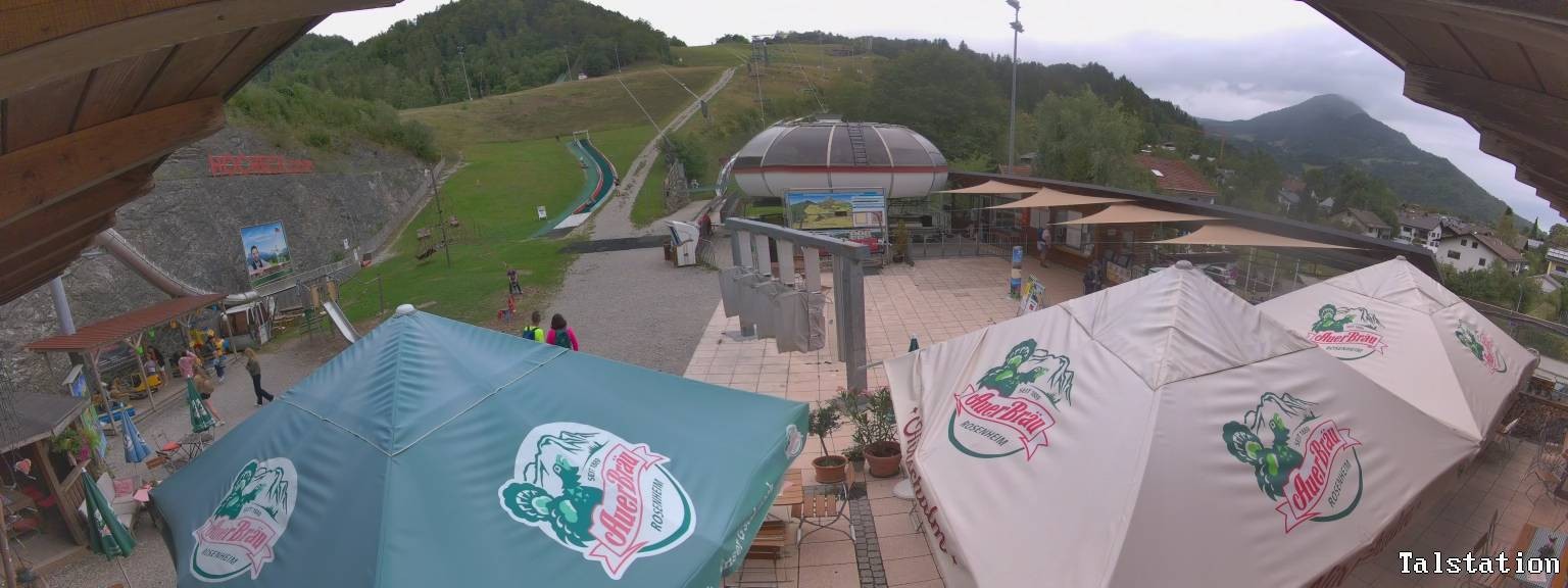 Archiv Foto Webcam Skigebiet Oberaudorf Hocheck: Talstation