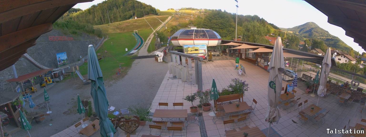 Archiv Foto Webcam Skigebiet Oberaudorf Hocheck: Talstation