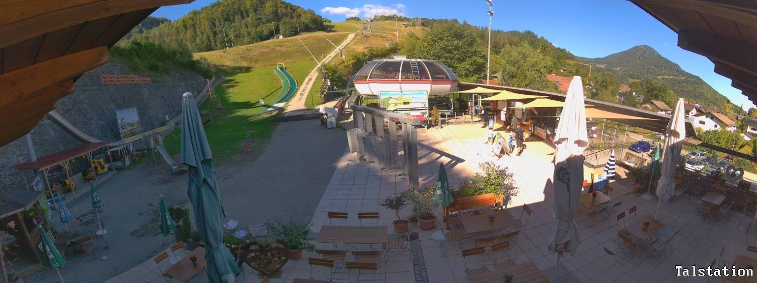 Archiv Foto Webcam Skigebiet Oberaudorf Hocheck: Talstation