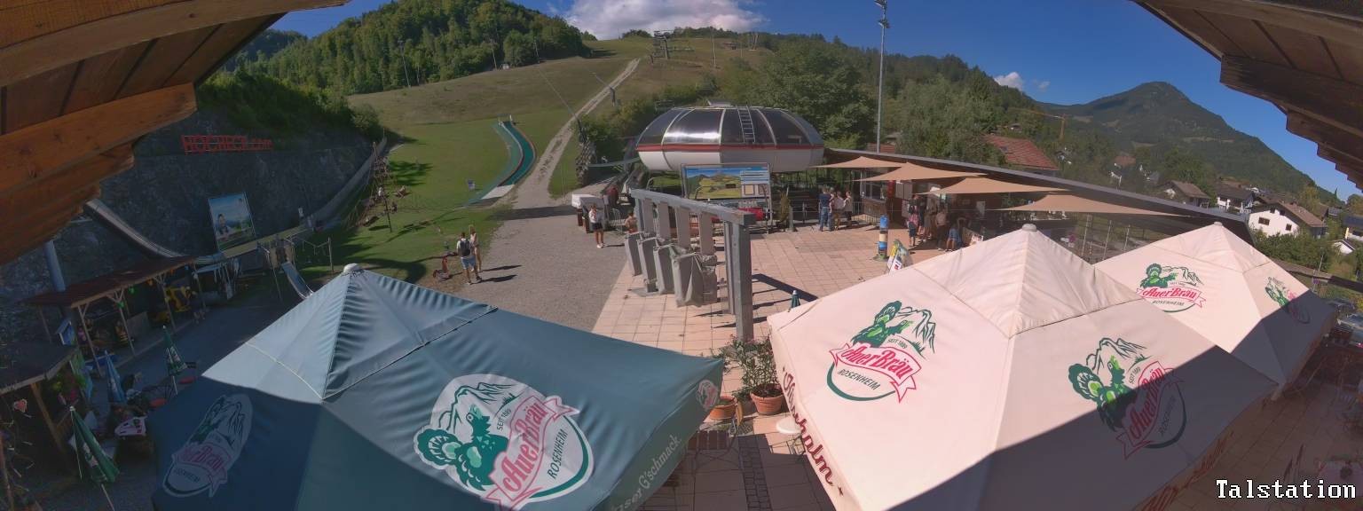 Archiv Foto Webcam Skigebiet Oberaudorf Hocheck: Talstation