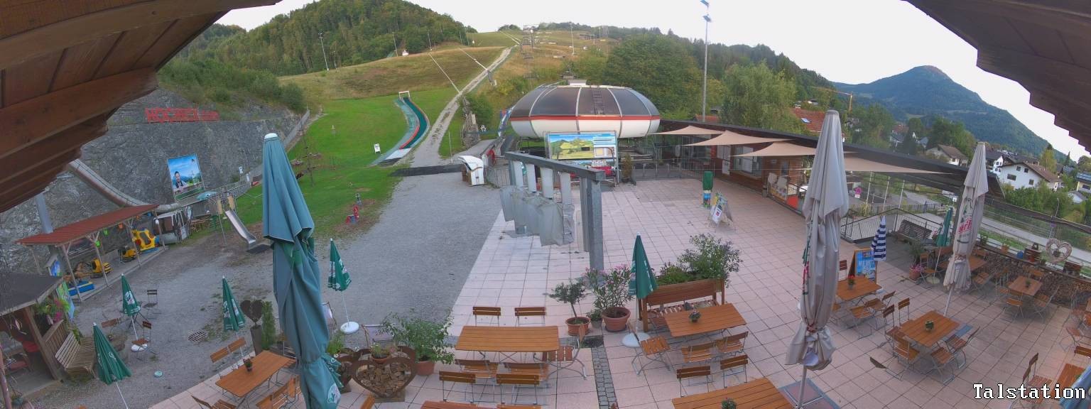 Archiv Foto Webcam Skigebiet Oberaudorf Hocheck: Talstation