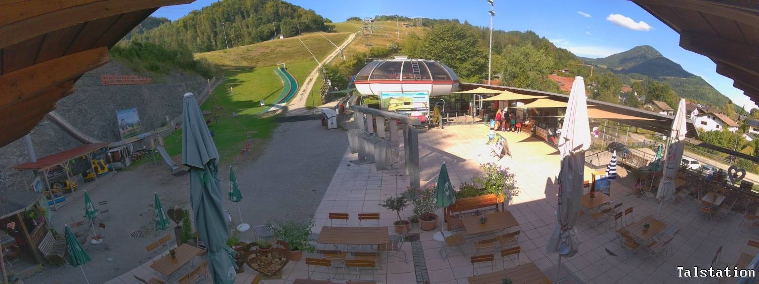 Archiv Foto Webcam Skigebiet Oberaudorf Hocheck: Talstation