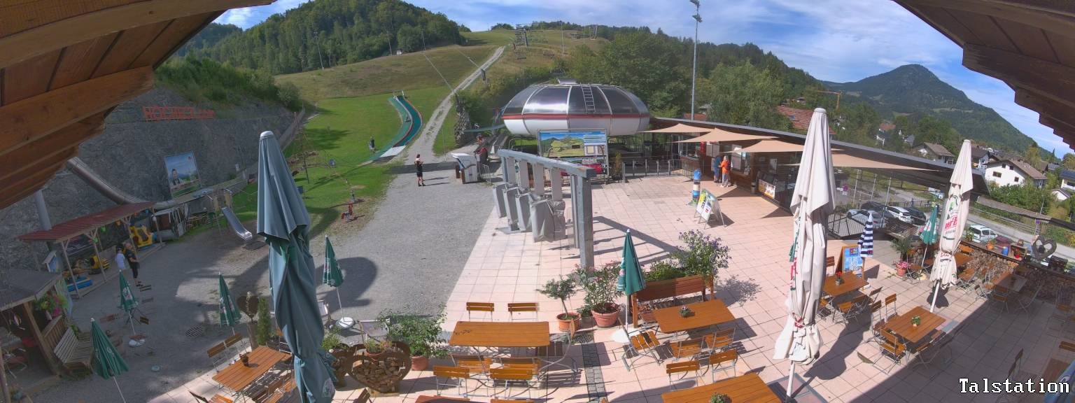 Archiv Foto Webcam Skigebiet Oberaudorf Hocheck: Talstation
