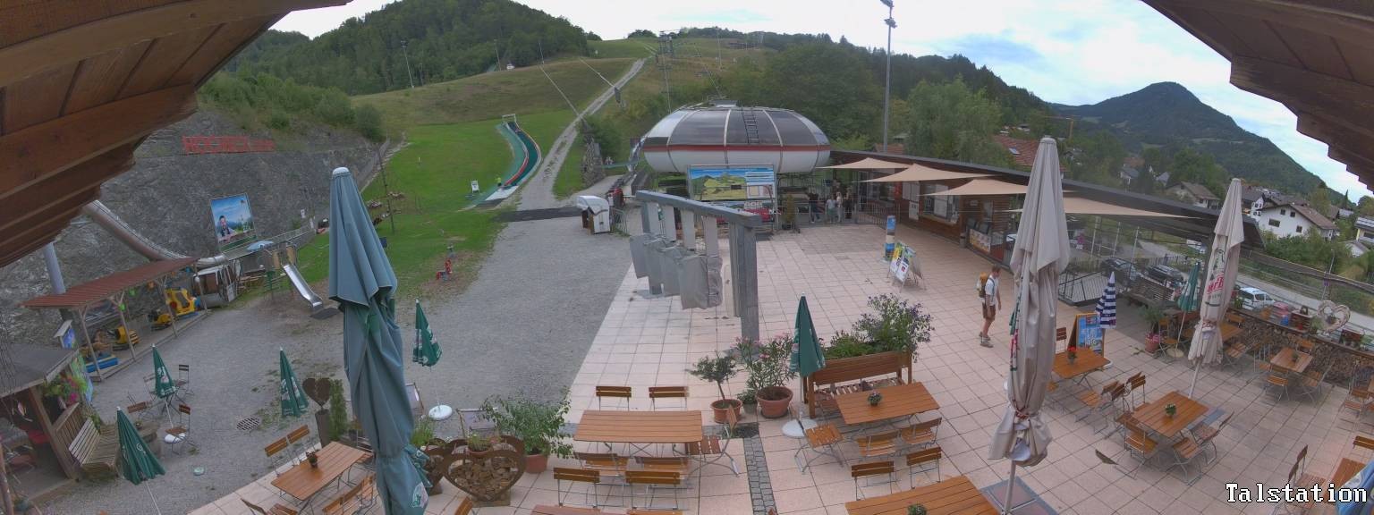 Archiv Foto Webcam Skigebiet Oberaudorf Hocheck: Talstation