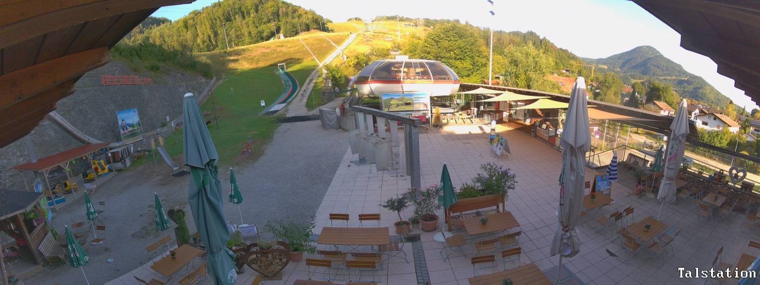Archiv Foto Webcam Skigebiet Oberaudorf Hocheck: Talstation