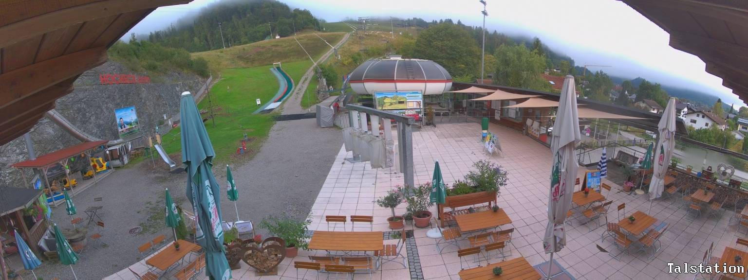 Archiv Foto Webcam Skigebiet Oberaudorf Hocheck: Talstation