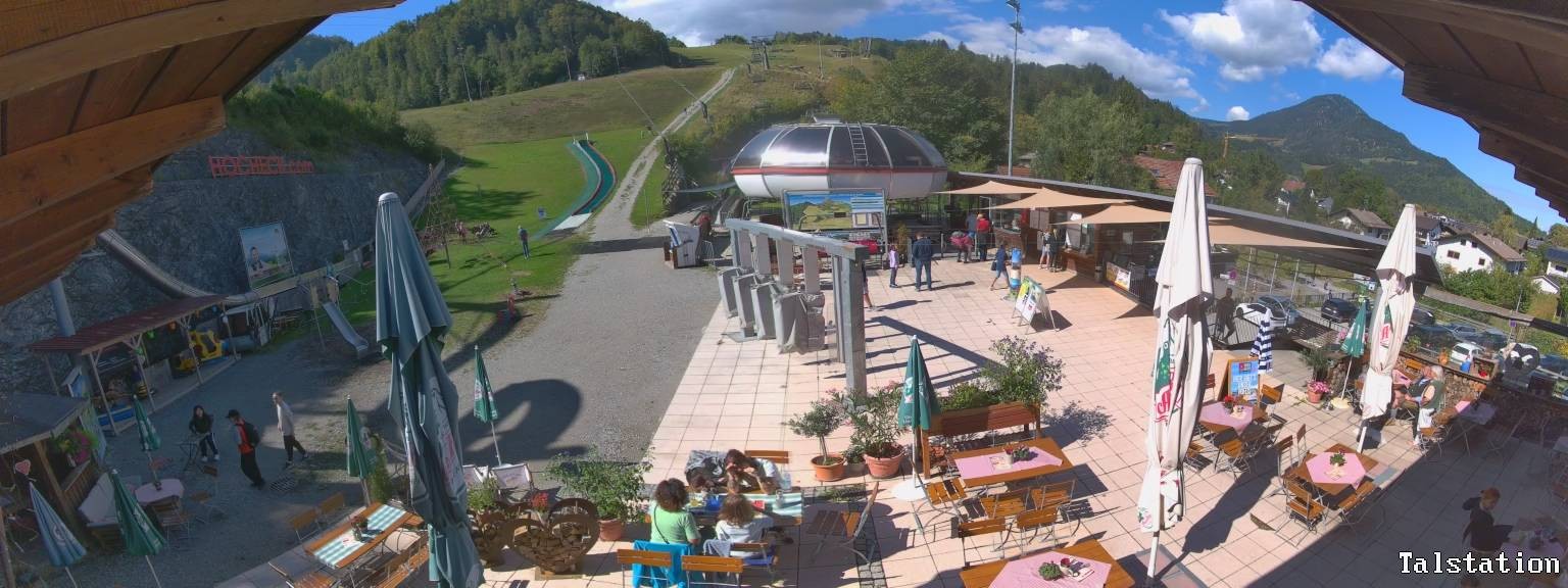 Archiv Foto Webcam Skigebiet Oberaudorf Hocheck: Talstation