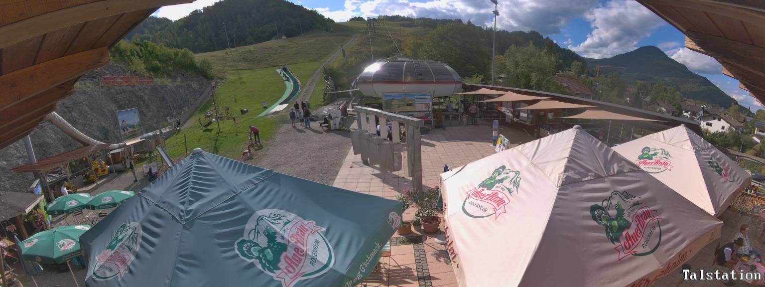 Archiv Foto Webcam Skigebiet Oberaudorf Hocheck: Talstation