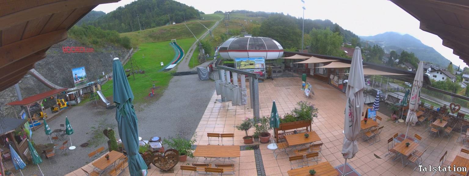 Archiv Foto Webcam Skigebiet Oberaudorf Hocheck: Talstation