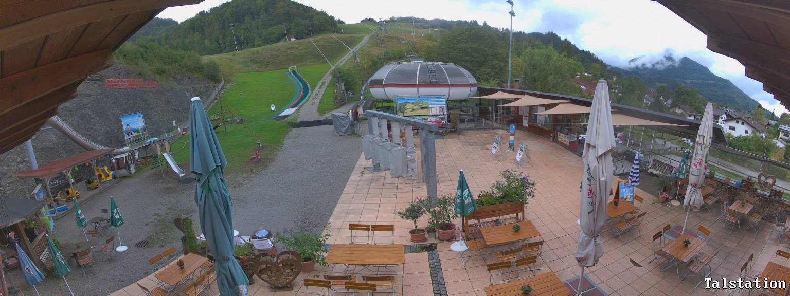 Archiv Foto Webcam Skigebiet Oberaudorf Hocheck: Talstation