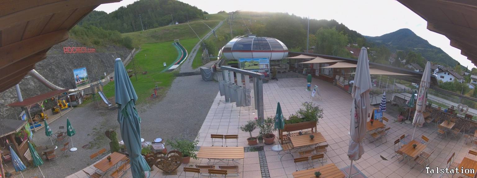 Archiv Foto Webcam Skigebiet Oberaudorf Hocheck: Talstation
