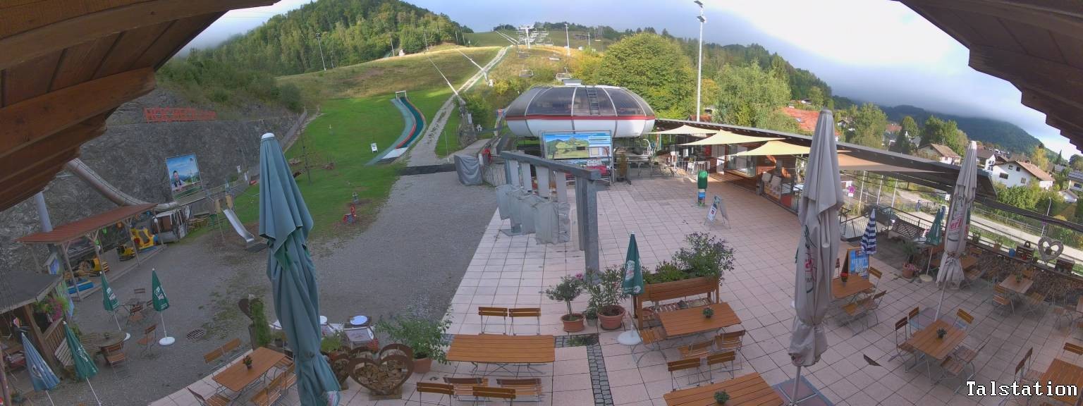Archiv Foto Webcam Skigebiet Oberaudorf Hocheck: Talstation