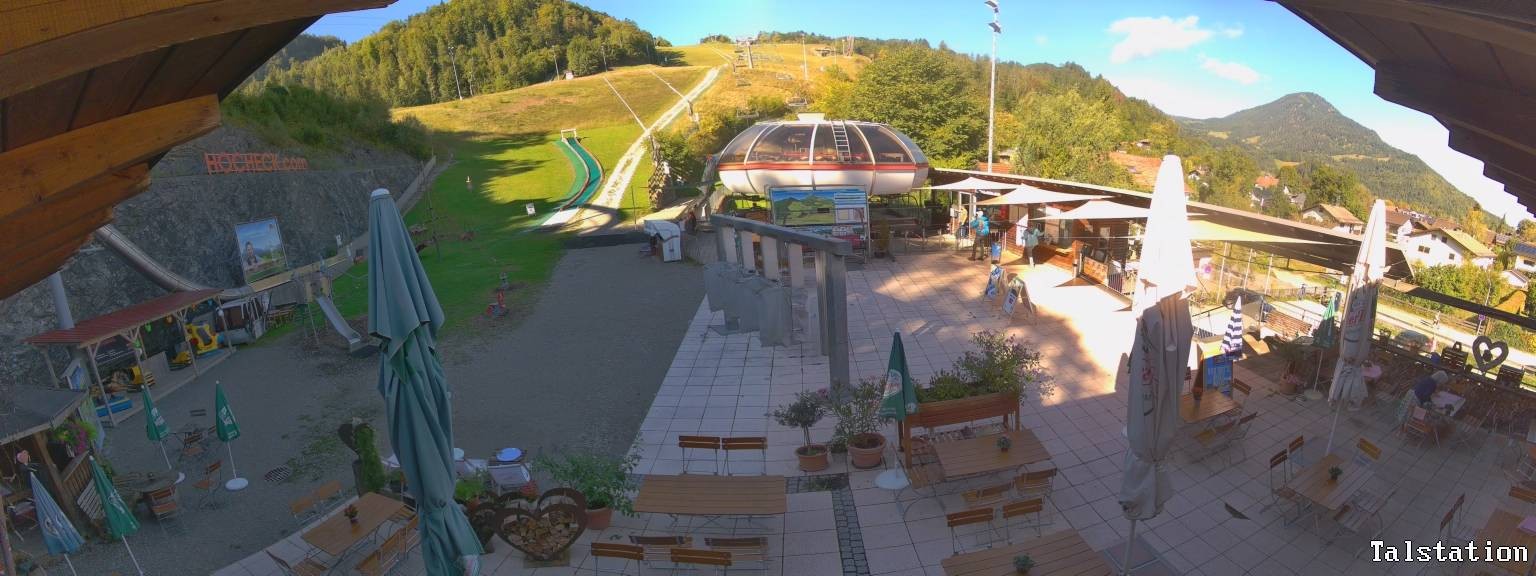 Archiv Foto Webcam Skigebiet Oberaudorf Hocheck: Talstation