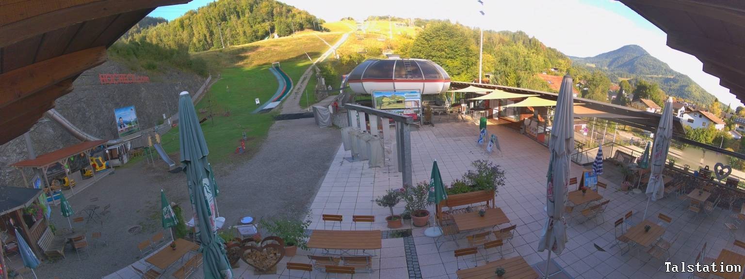 Archiv Foto Webcam Skigebiet Oberaudorf Hocheck: Talstation