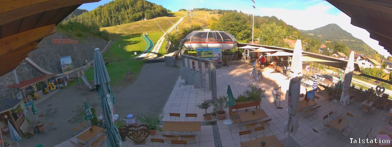 Archiv Foto Webcam Skigebiet Oberaudorf Hocheck: Talstation