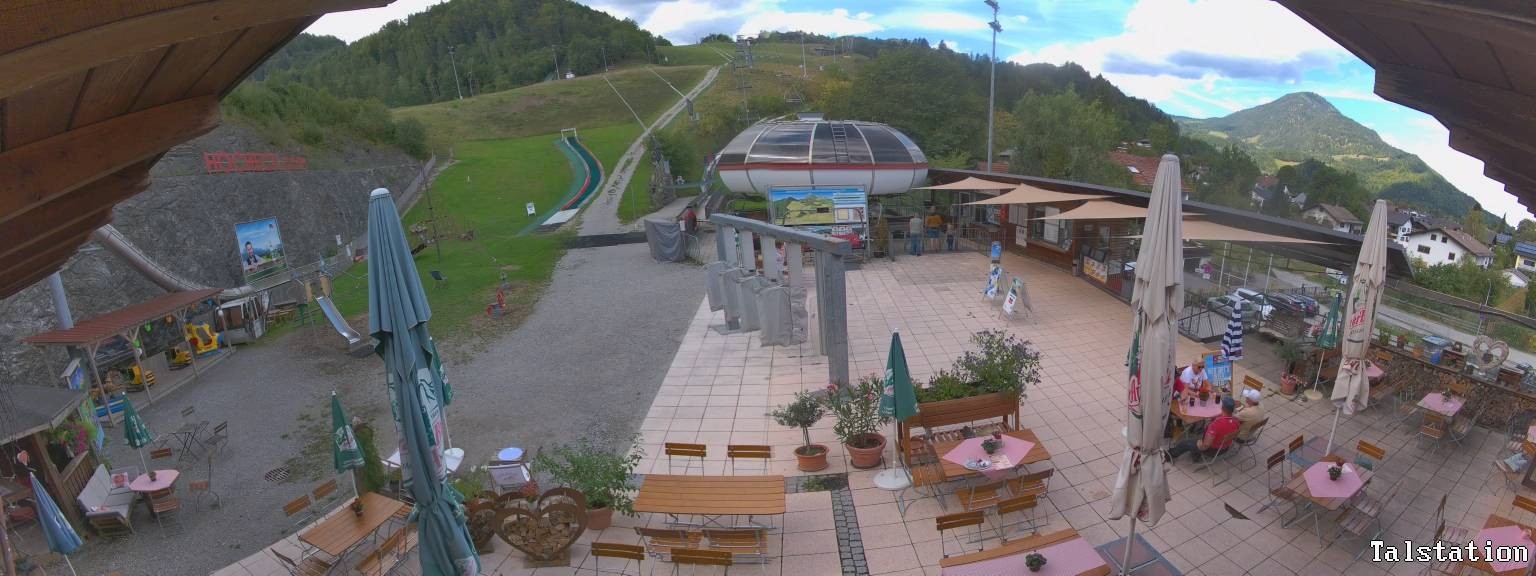 Archiv Foto Webcam Skigebiet Oberaudorf Hocheck: Talstation