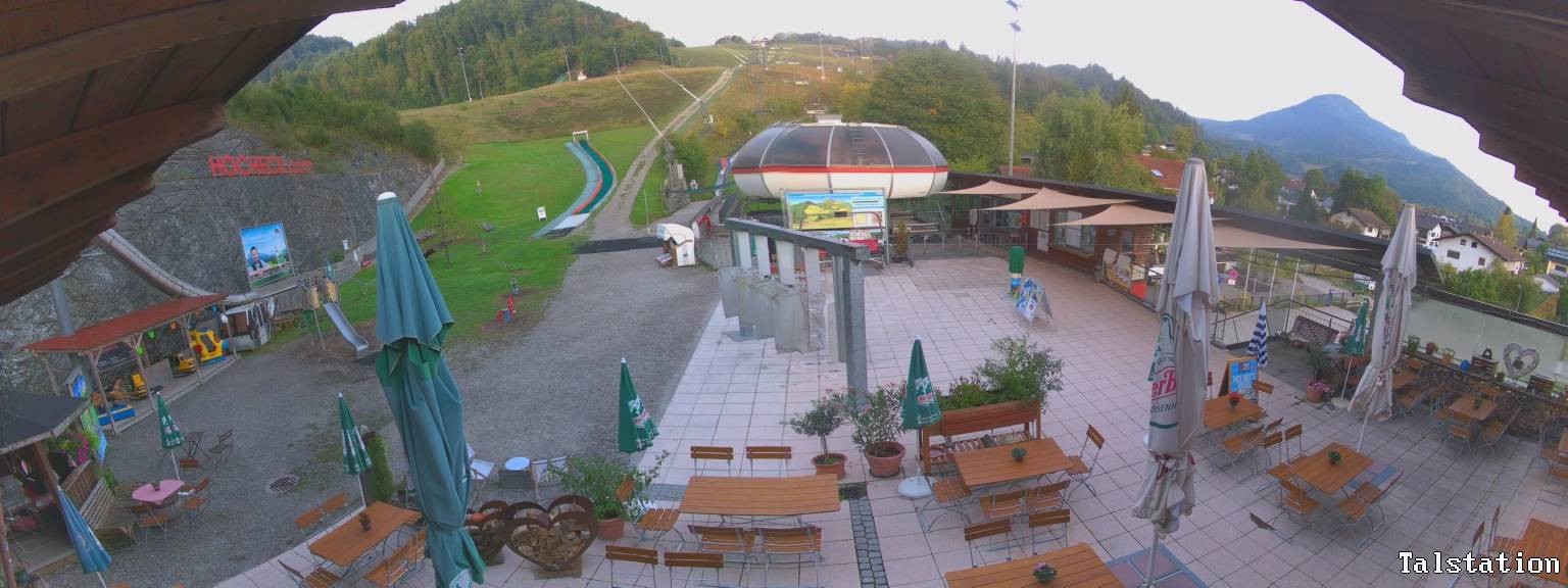 Archiv Foto Webcam Skigebiet Oberaudorf Hocheck: Talstation