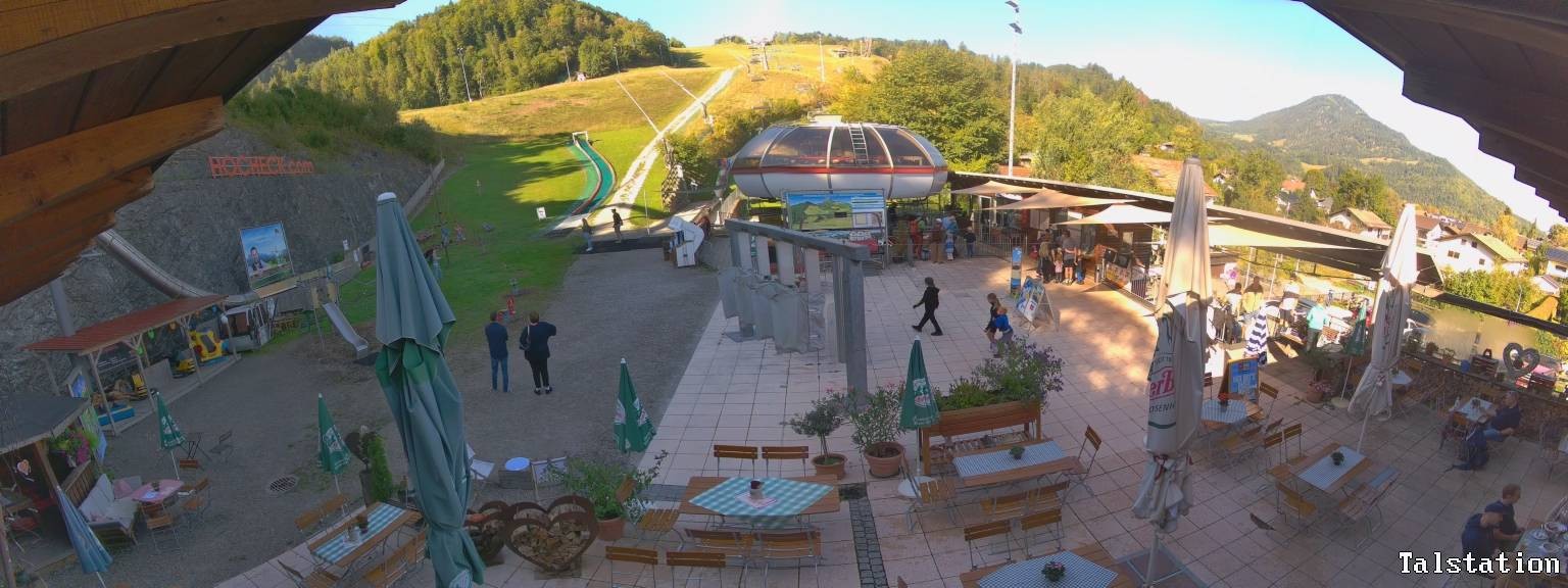 Archiv Foto Webcam Skigebiet Oberaudorf Hocheck: Talstation