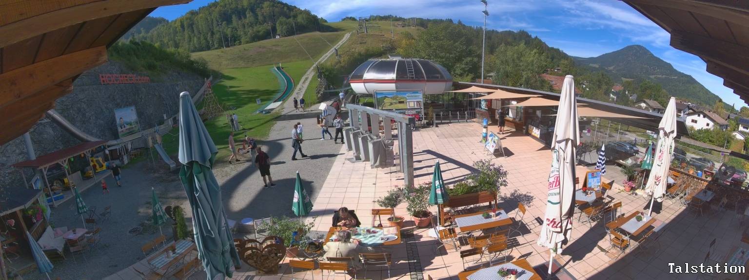Archiv Foto Webcam Skigebiet Oberaudorf Hocheck: Talstation