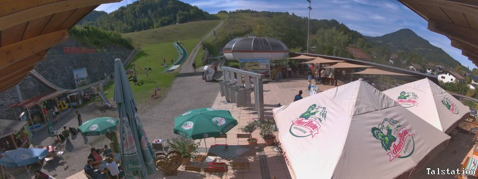 Archiv Foto Webcam Skigebiet Oberaudorf Hocheck: Talstation