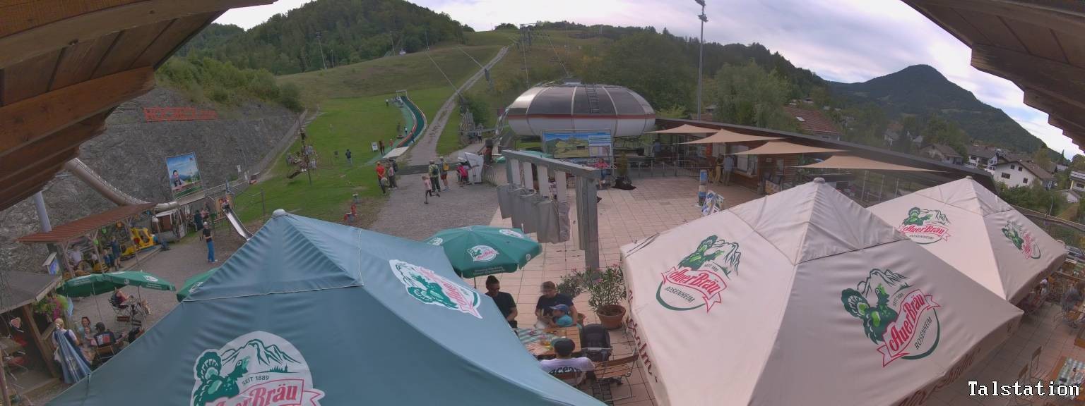 Archiv Foto Webcam Skigebiet Oberaudorf Hocheck: Talstation
