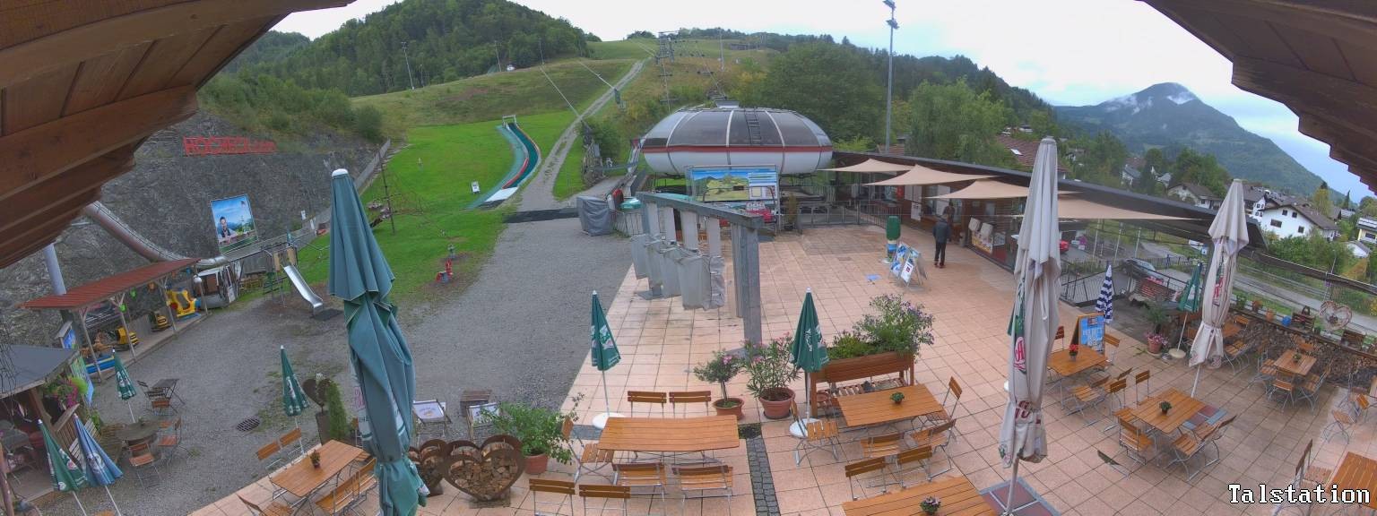 Archiv Foto Webcam Skigebiet Oberaudorf Hocheck: Talstation