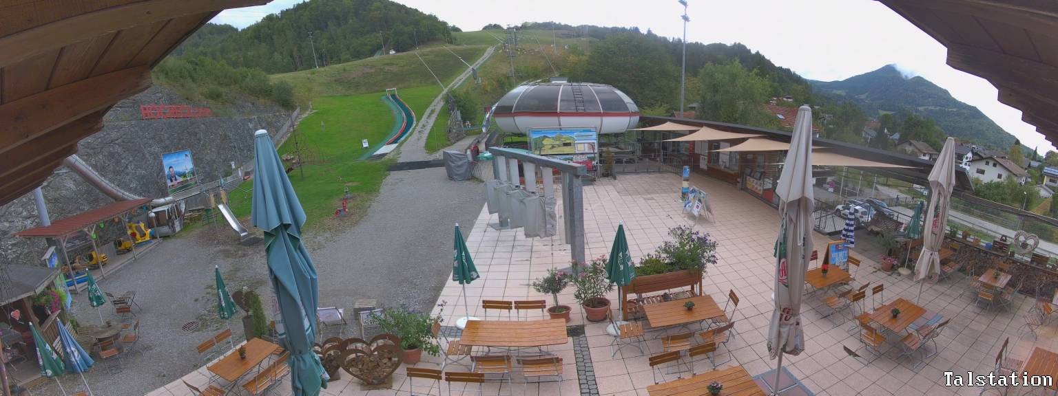 Archiv Foto Webcam Skigebiet Oberaudorf Hocheck: Talstation