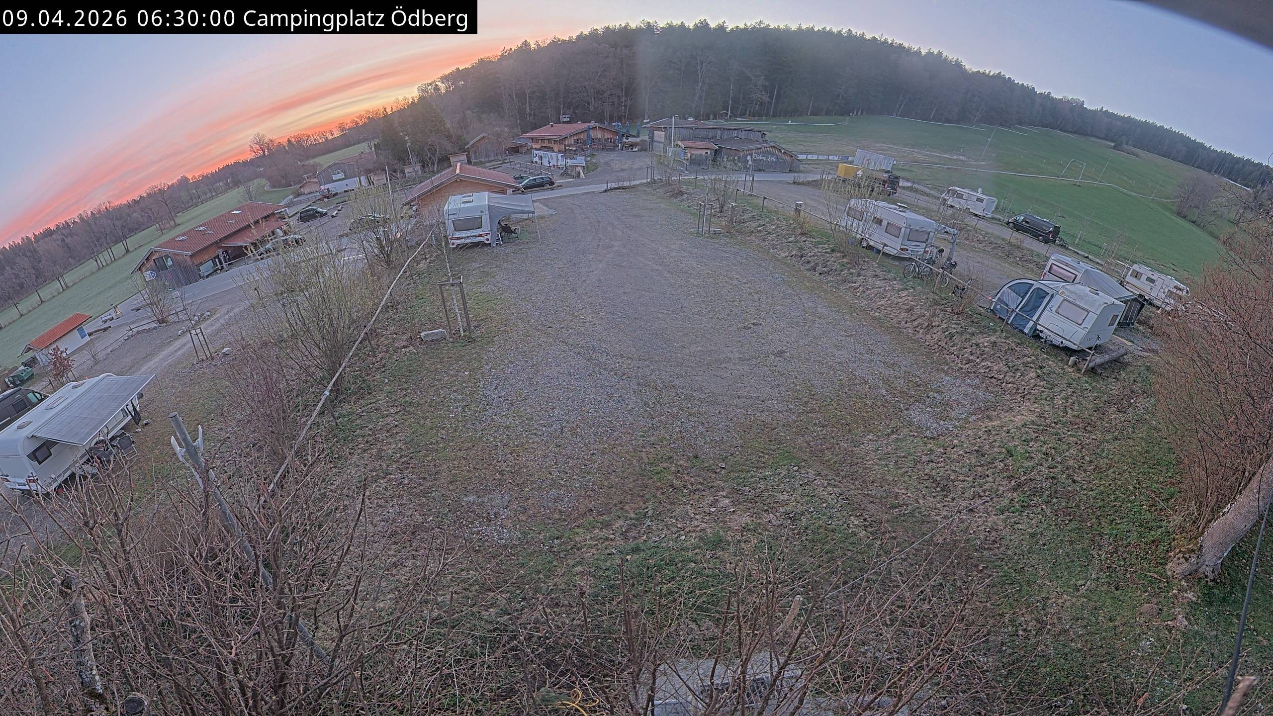 Archiv Foto Webcam Ödbergalm und Campingplatz am Tegernsee