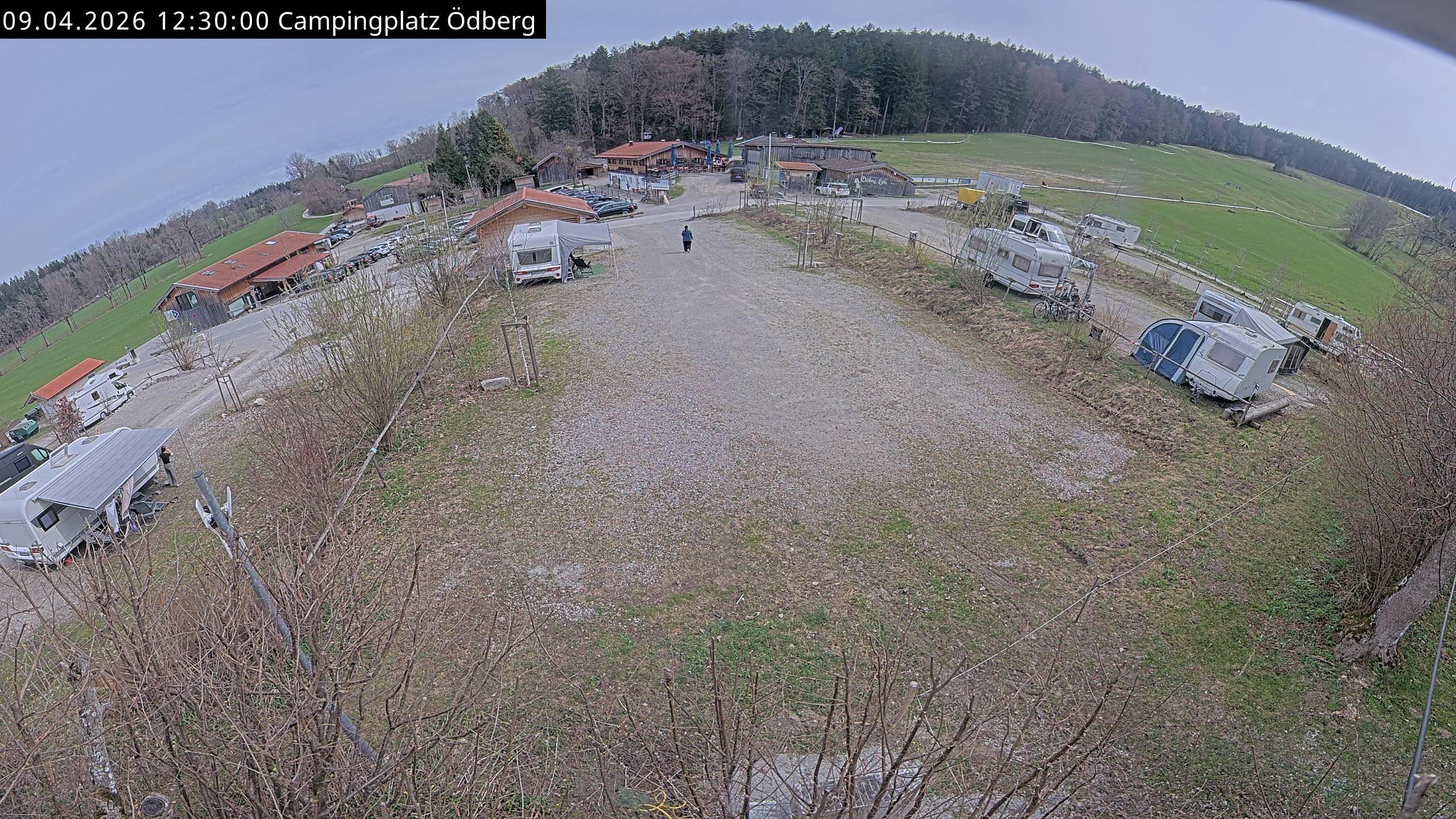 Archiv Foto Webcam Ödbergalm und Campingplatz am Tegernsee