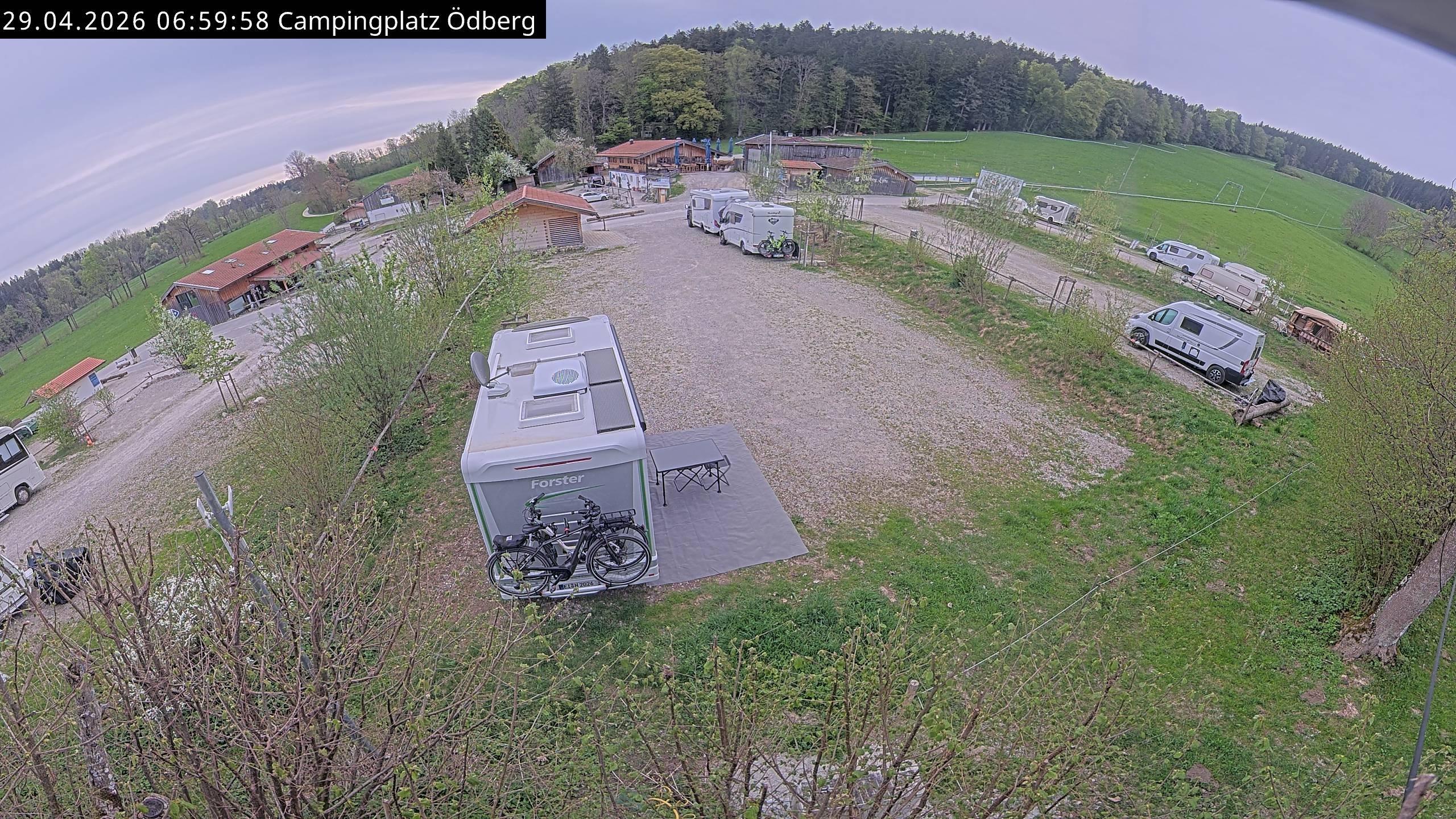 Archiv Foto Webcam Ödbergalm und Campingplatz am Tegernsee