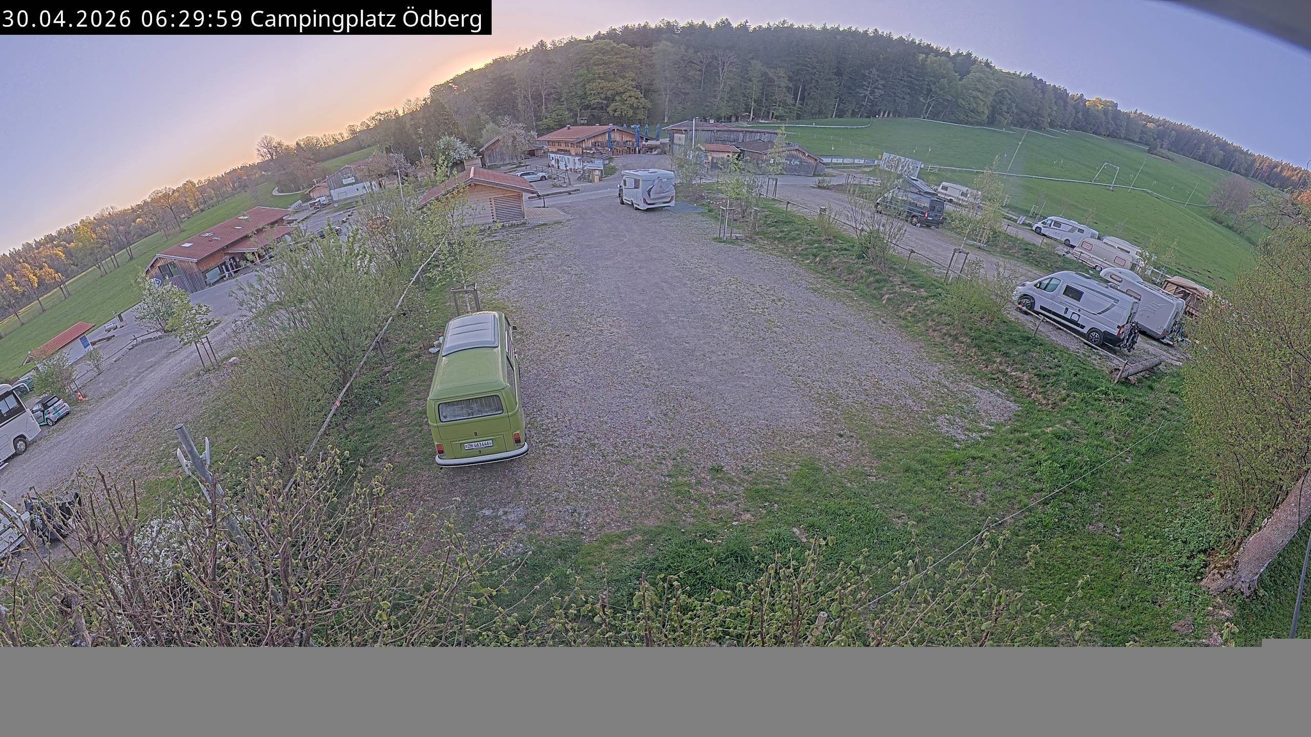 Archiv Foto Webcam Ödbergalm und Campingplatz am Tegernsee