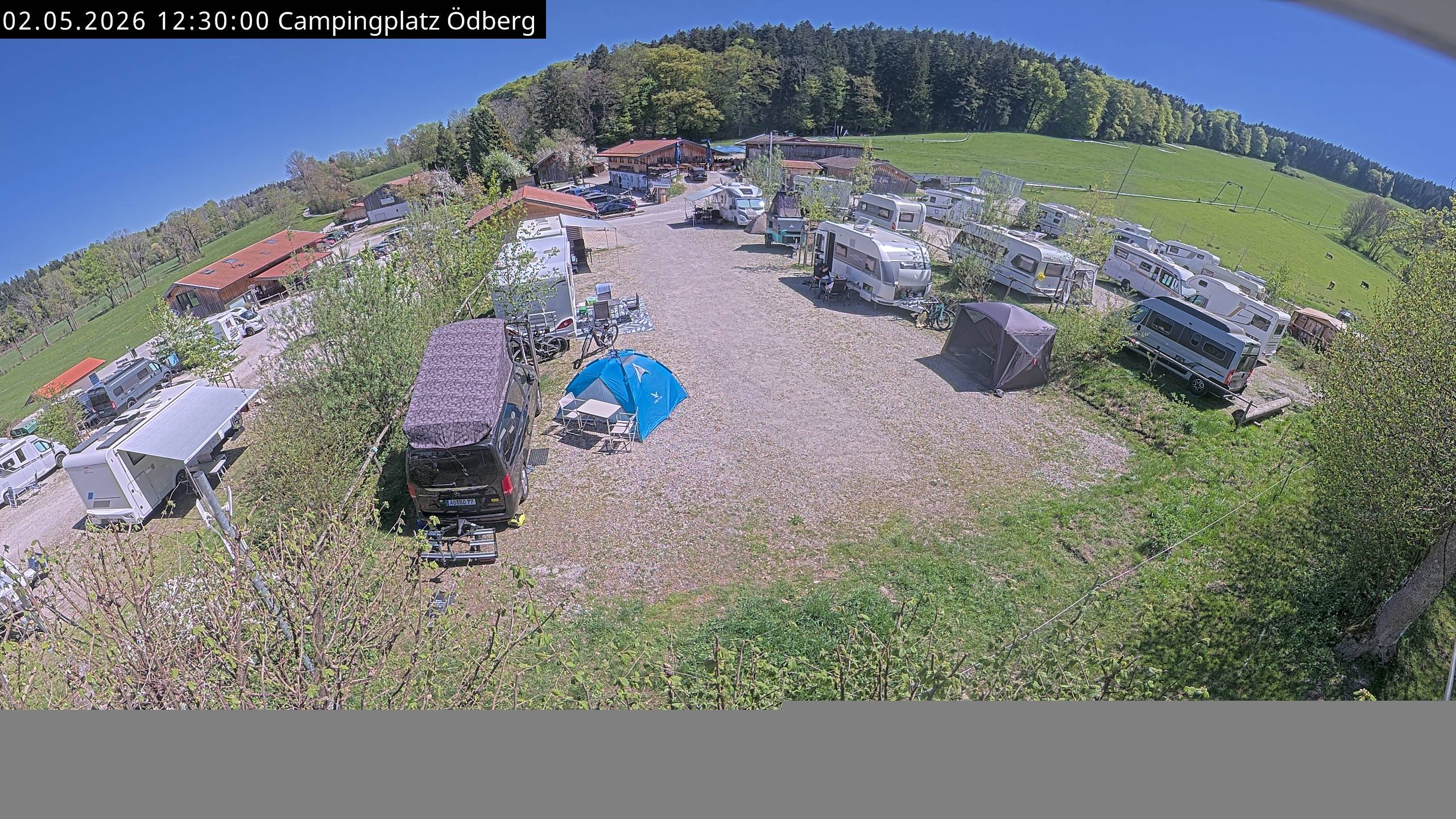 Archiv Foto Webcam Ödbergalm und Campingplatz am Tegernsee